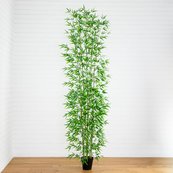 11’ Artificial Green Bamboo Tree