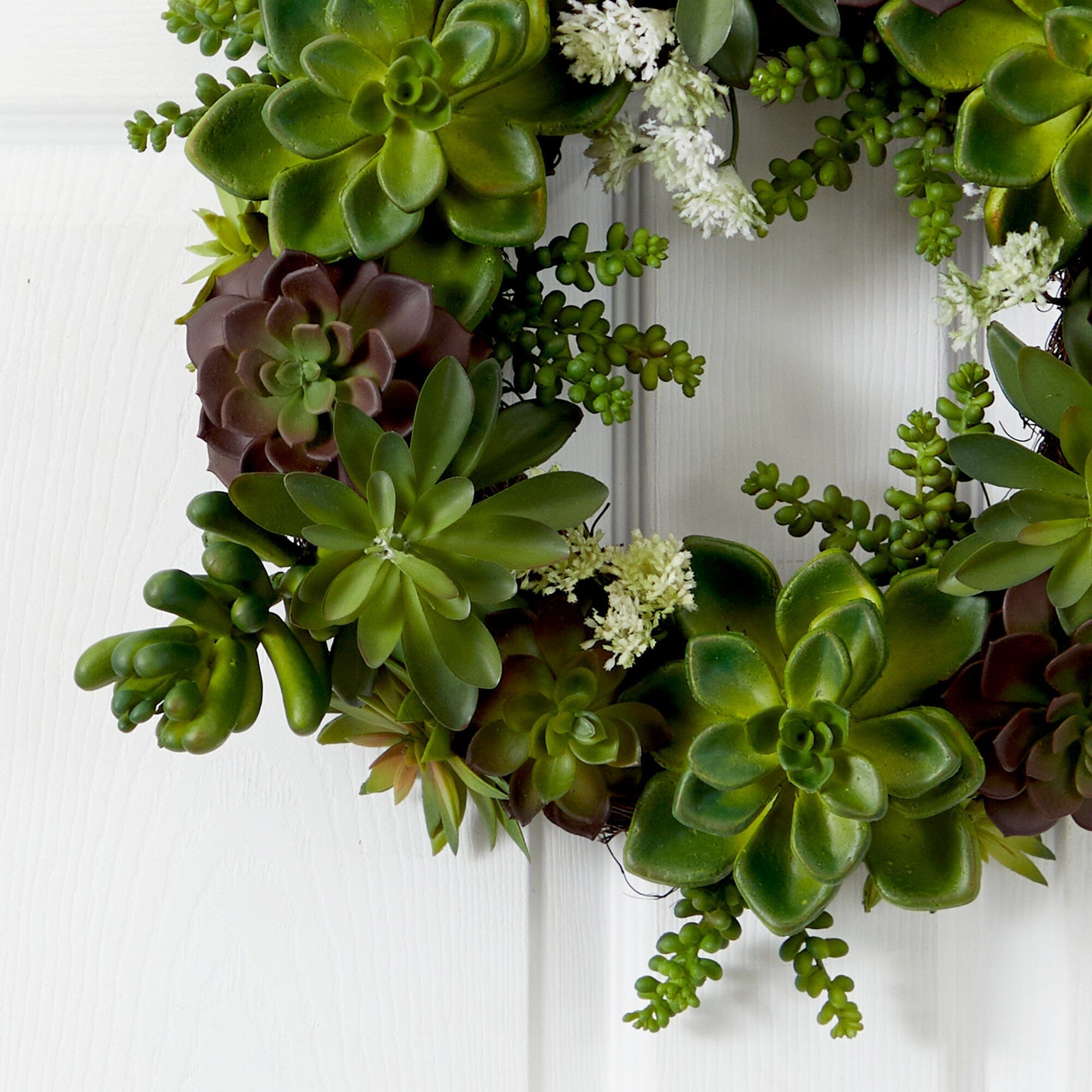 Beautiful Realistic sold Succulents Wreath