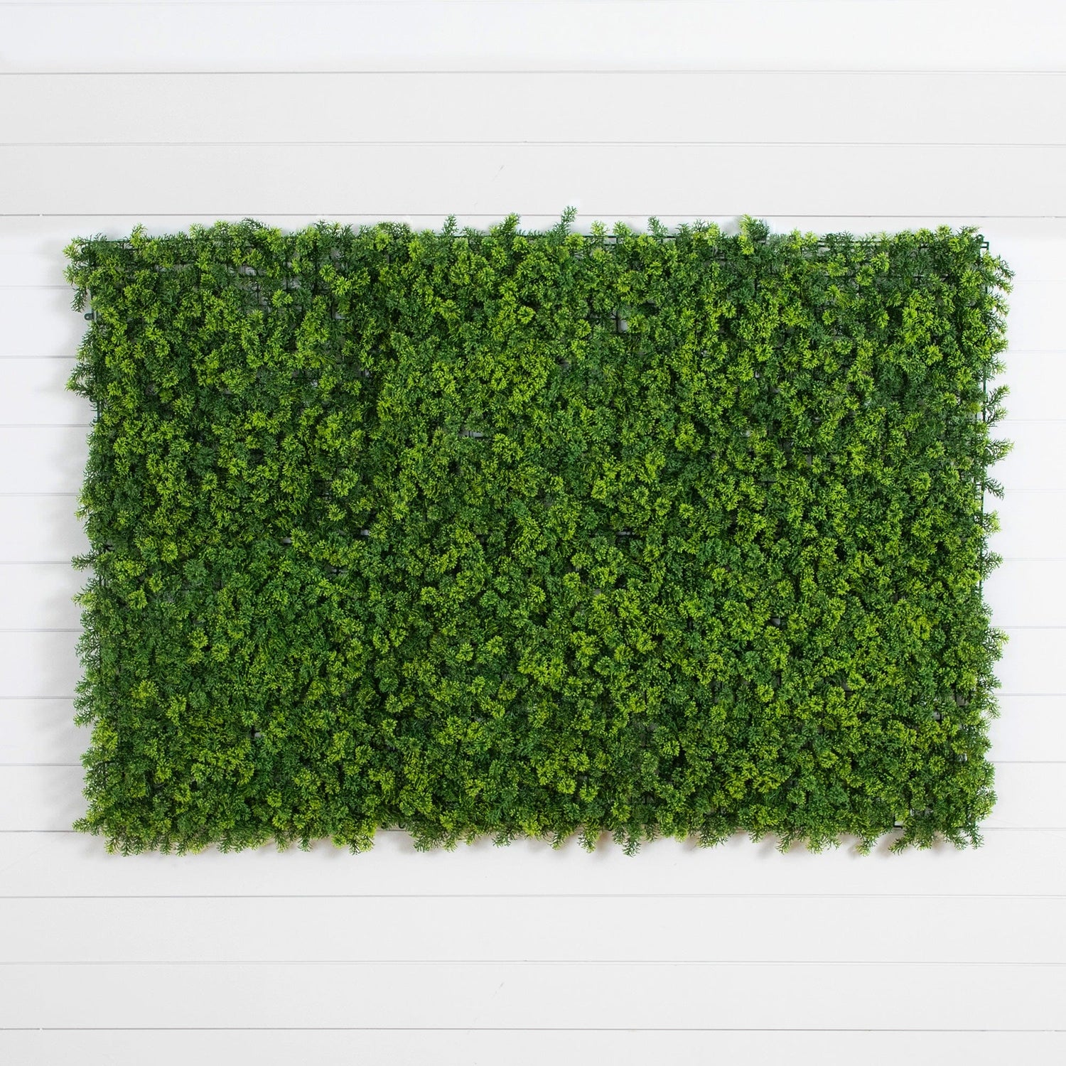 20” x 20” UV Resistant Irish Green Meadow Artificial Living Wall Panels (Indoor/Outdoor) - Set of 6