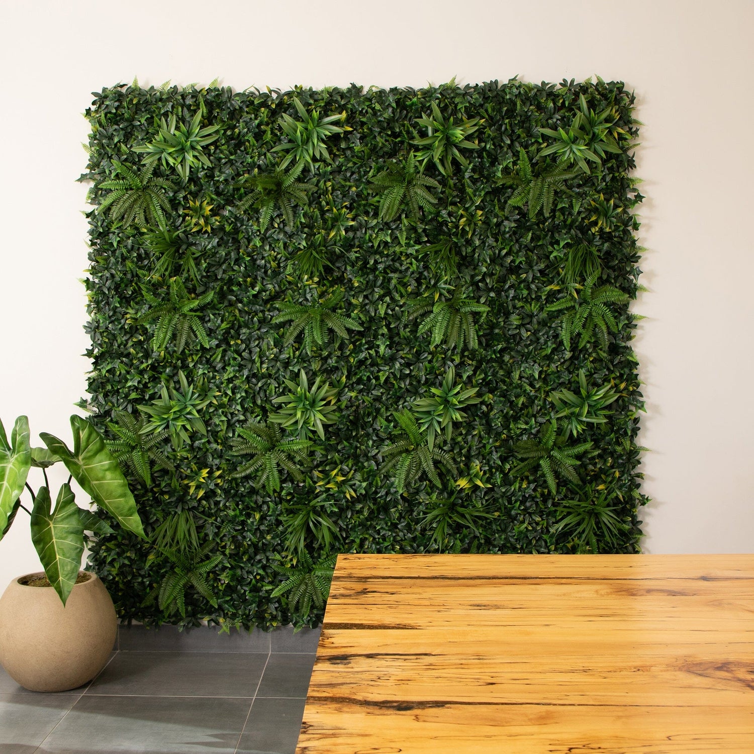 20” x 40” UV Resistant Andean Cloud Forest Artificial Living Wall Panel (Indoor/Outdoor)