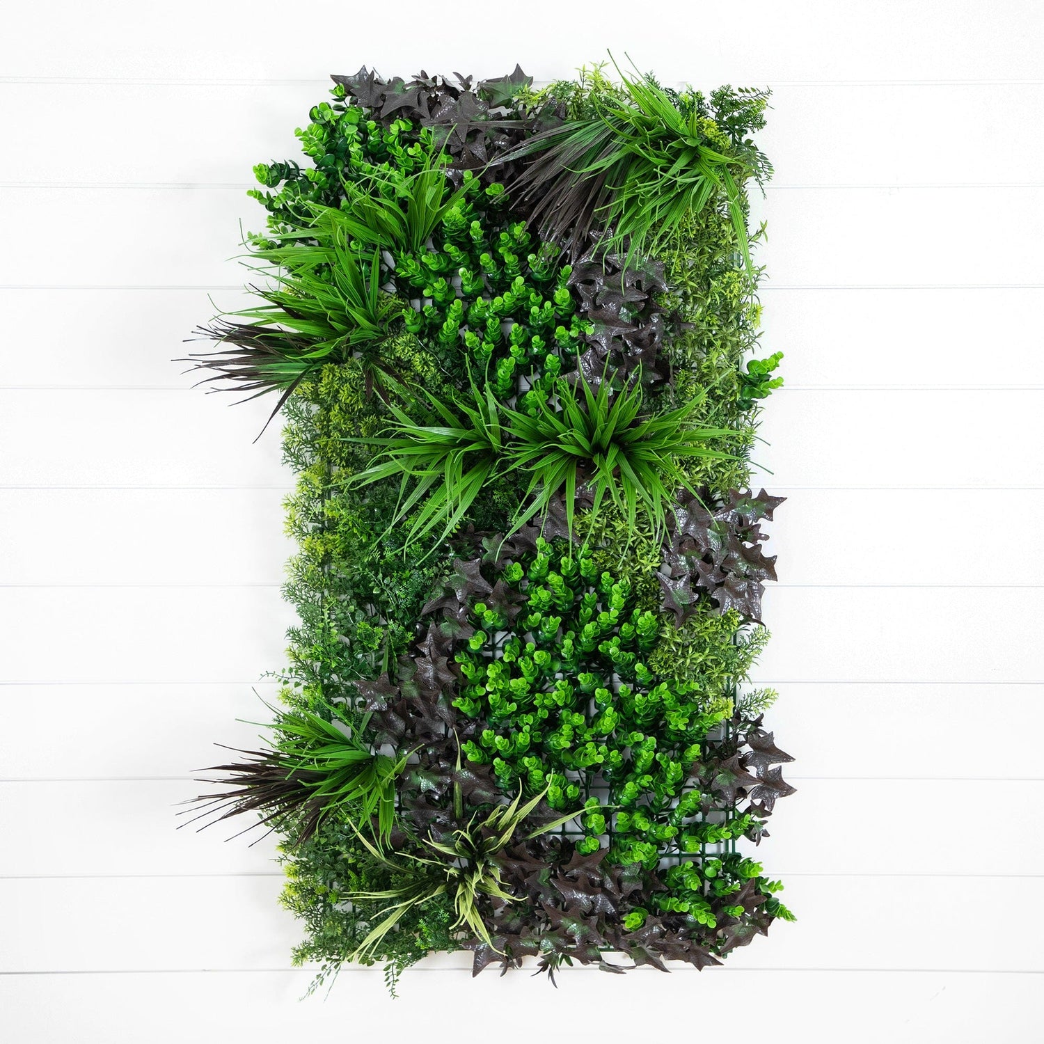 20” x 40” UV Resistant Borneo Jungle Artificial Living Wall Panel (Indoor/Outdoor)