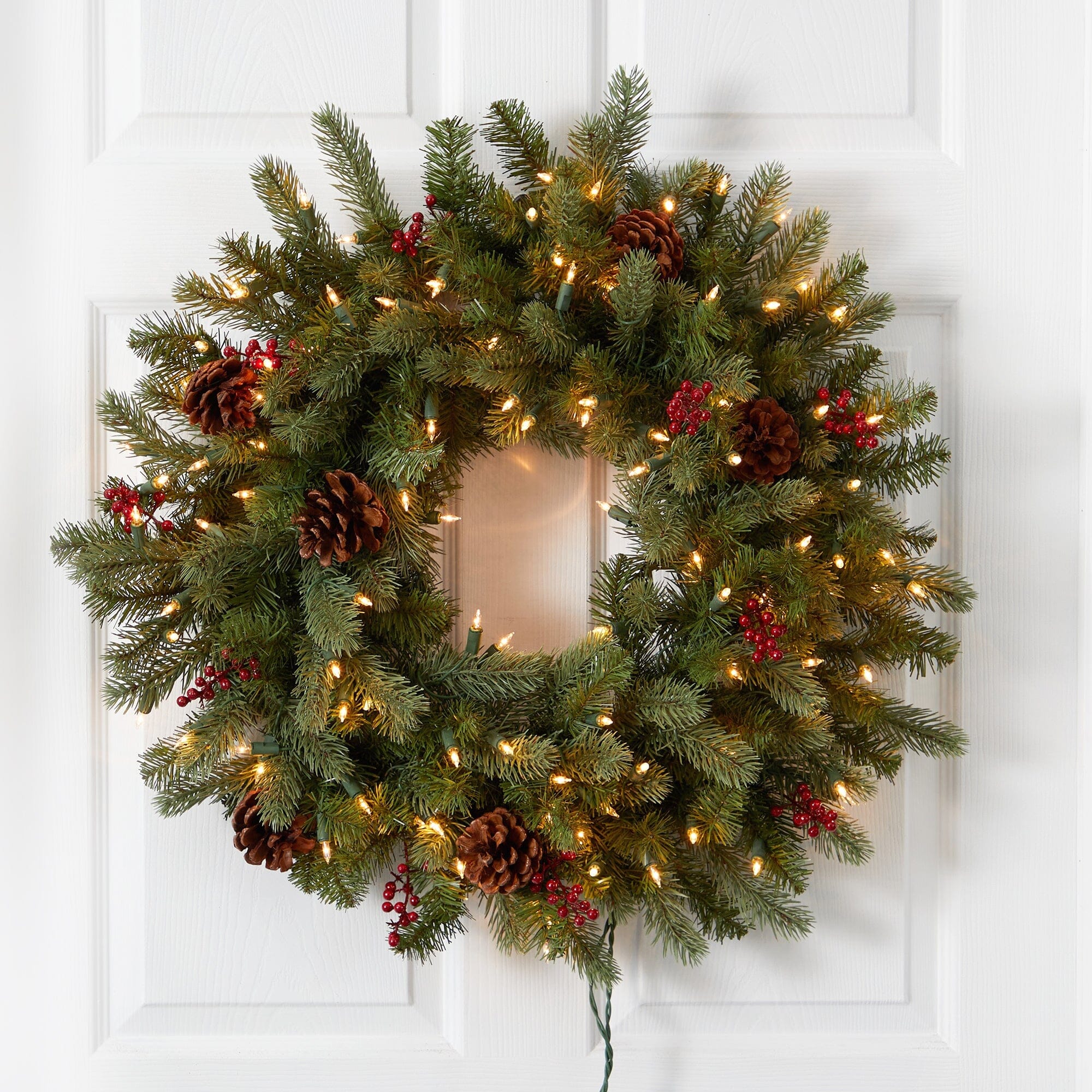 Pine and Berry Wreath 30