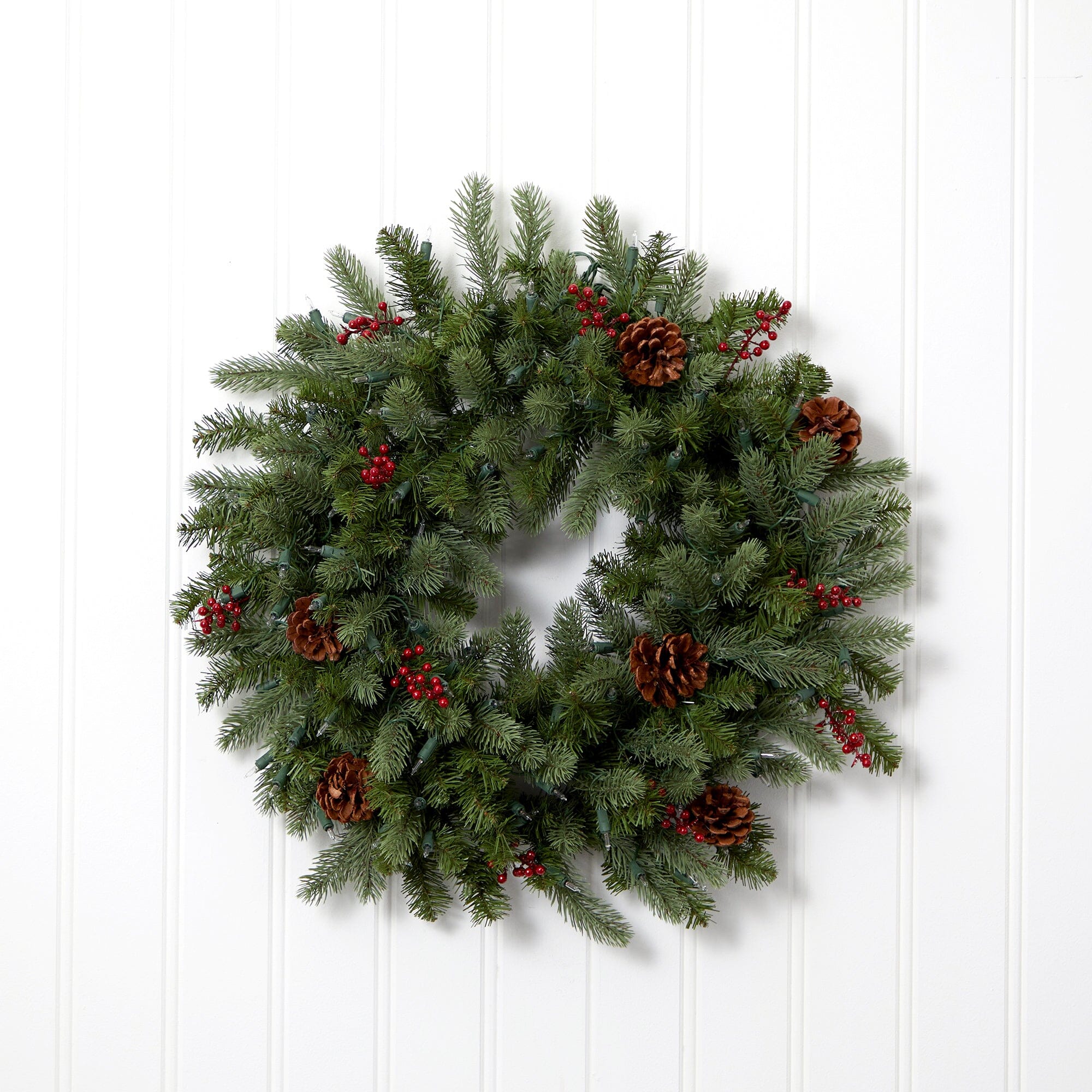 Pine and Berry Wreath 30