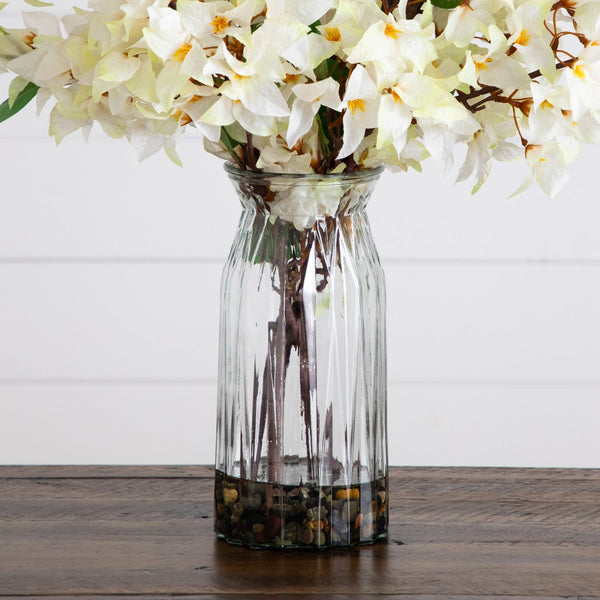 31” Artificial Pink Bougainvillea Arrangement in Vase