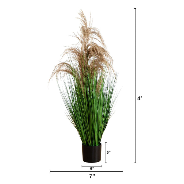 4’ Artificial Pampas Grass