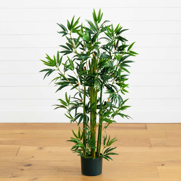 4' Bamboo Silk Plant