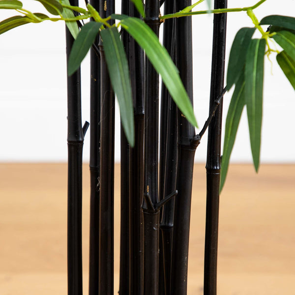 4’ Black Bamboo Tree