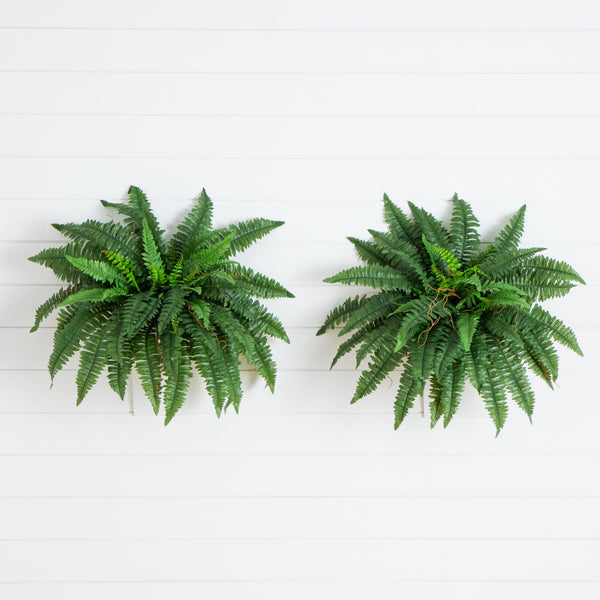 40” Artificial Boston Fern (Set of 2)