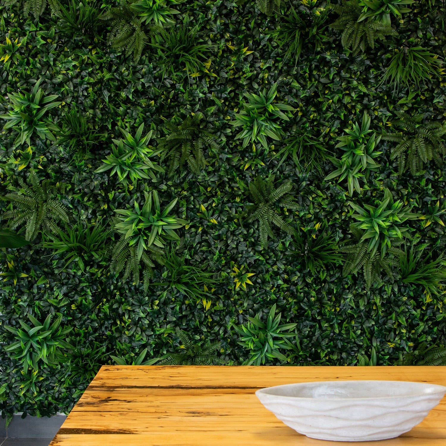 40” x 40” UV Resistant Andean Cloud Forest Artificial Living Wall Panel (Indoor/Outdoor)