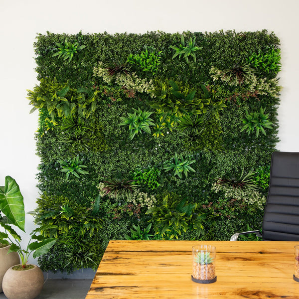 40” x 40” UV Resistant Madagascar Forest Artificial Living Wall Panel (Indoor/Outdoor)