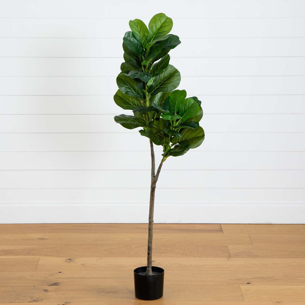 4.5’ Fiddle Leaf Fig Artificial Tree