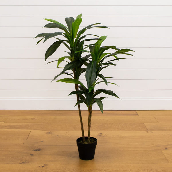 48" Dracaena Silk Plant (Real Touch)