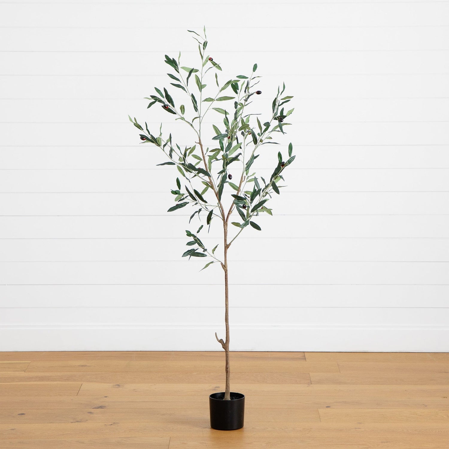 5’ Artificial Slim Minimalist Olive Tree