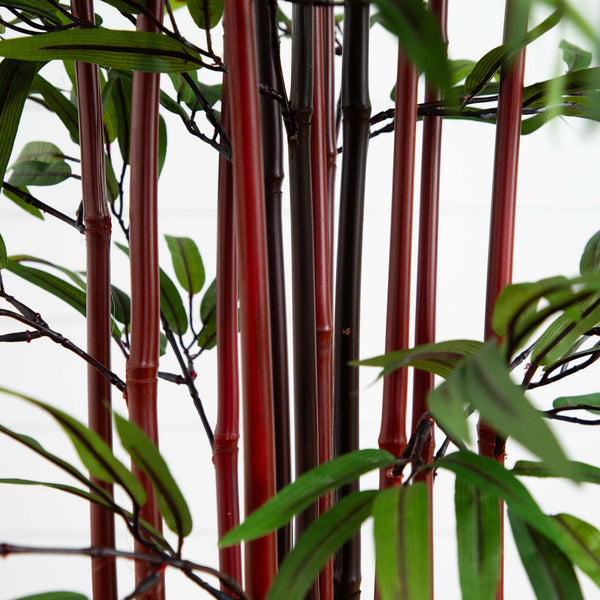 5’ Bamboo Silk Tree w/Planter