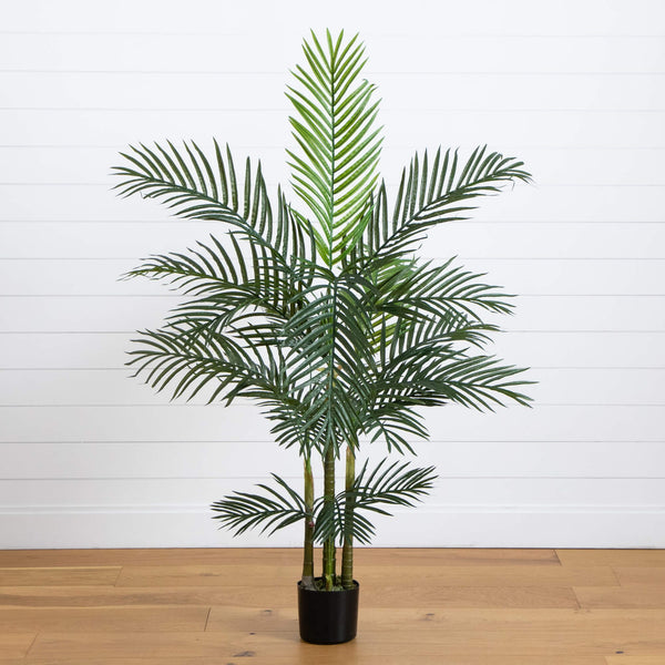 5' UV Resistant Artificial Areca Palm Tree (Indoor/Outdoor)