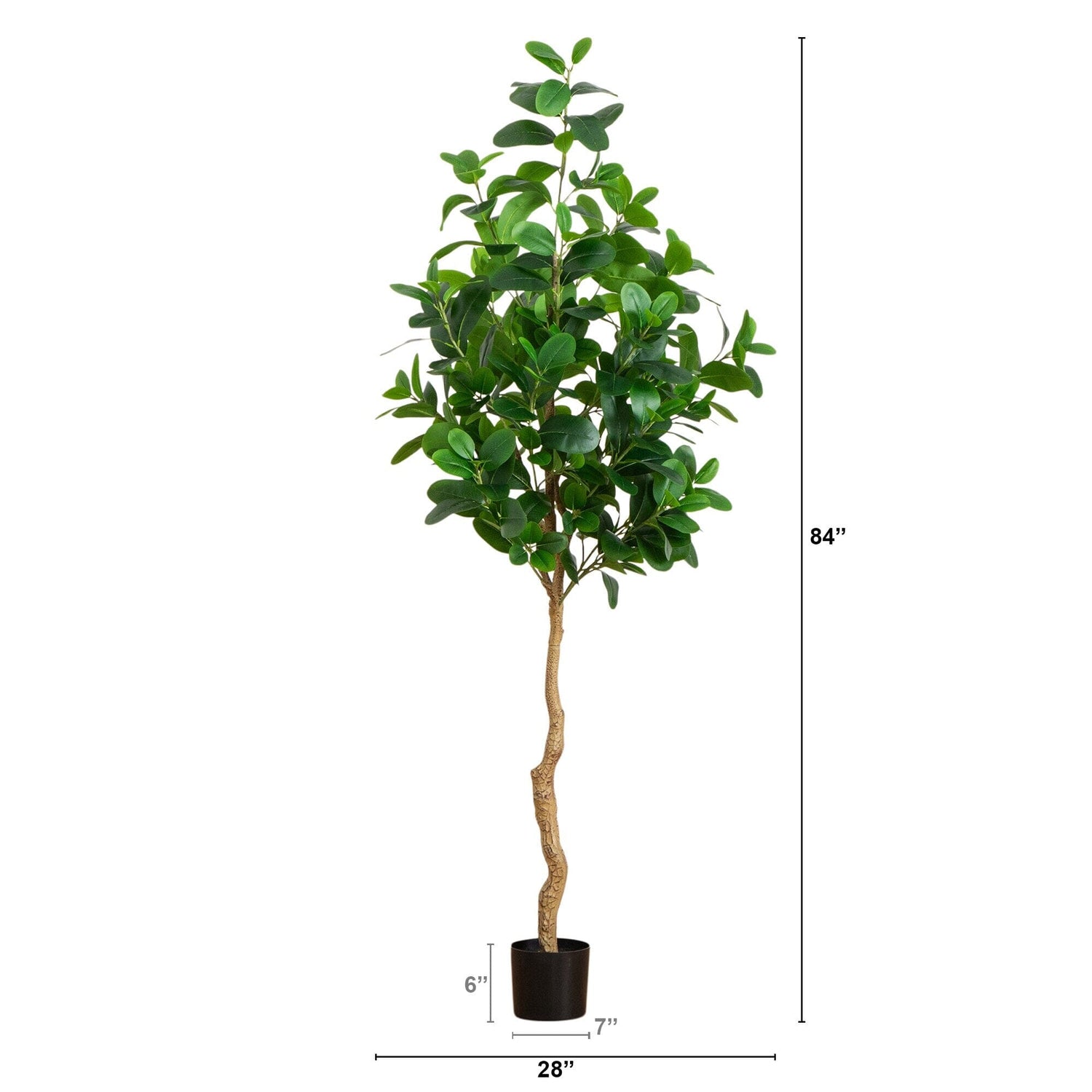 7’ Artificial Audrey Ficus Tree