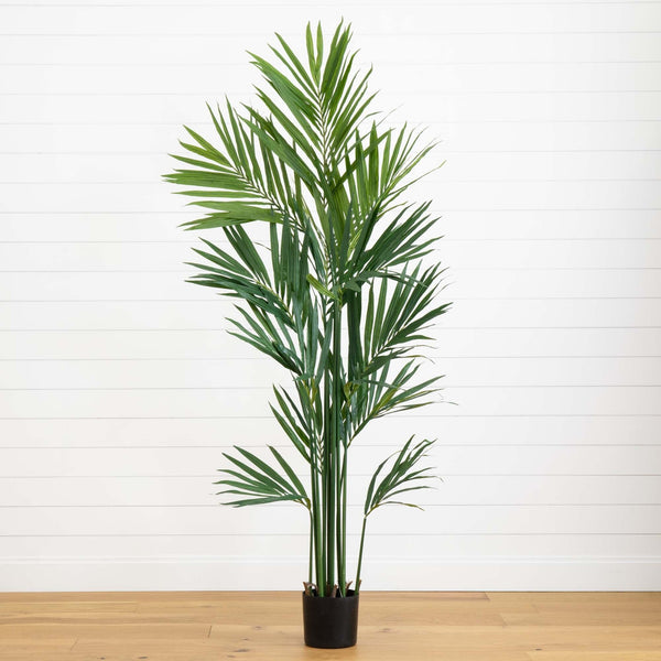 7' Artificial Kentia Palm Silk Tree