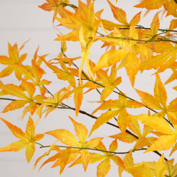 8’ Autumn Maple Artificial Fall Tree