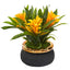 11” Bromeliad Artificial Plant in Stoneware Planter