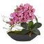 17” Phalaenopsis Orchid Arrangement in Decorative Planter