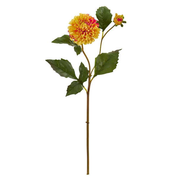 19” Dahlia Artificial Flower (Set of 6)