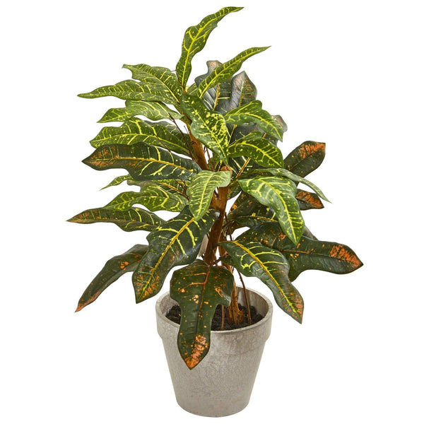 2’ Croton Artificial Plant