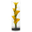 20” Calla Lily in Cylinder Glass