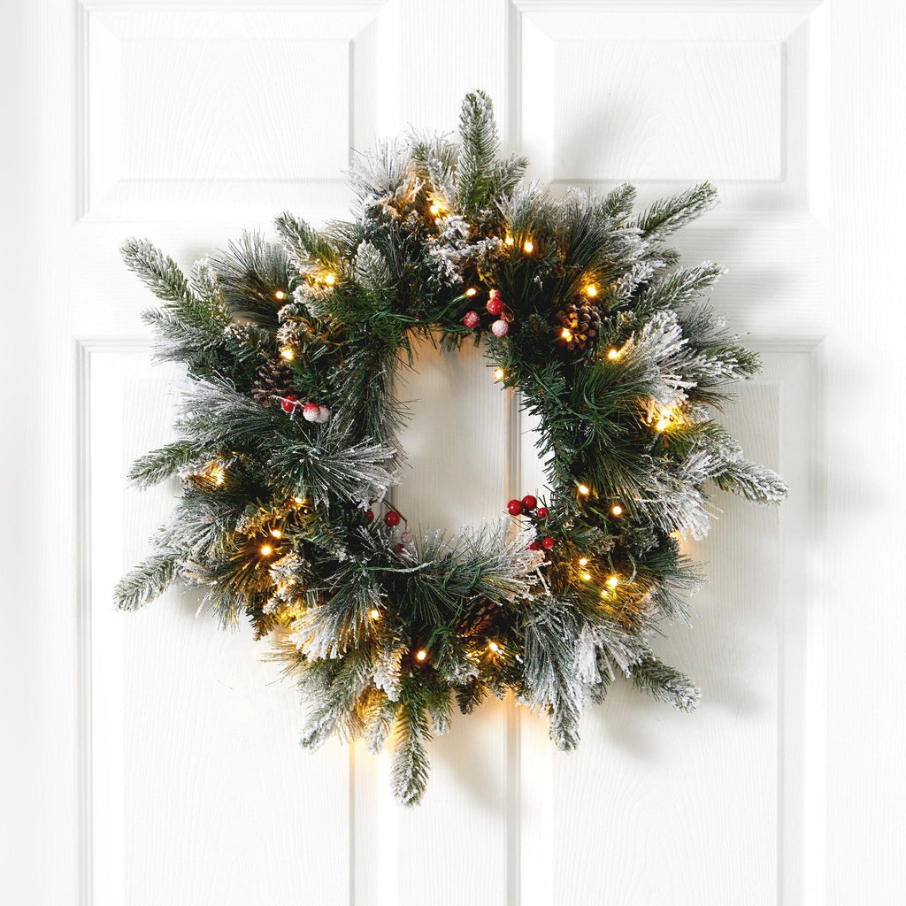 MIXED WHITE WREATH in Miami, FL