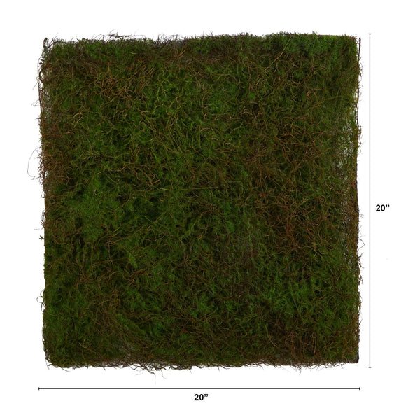 20” X 20” Artificial Moss Mat