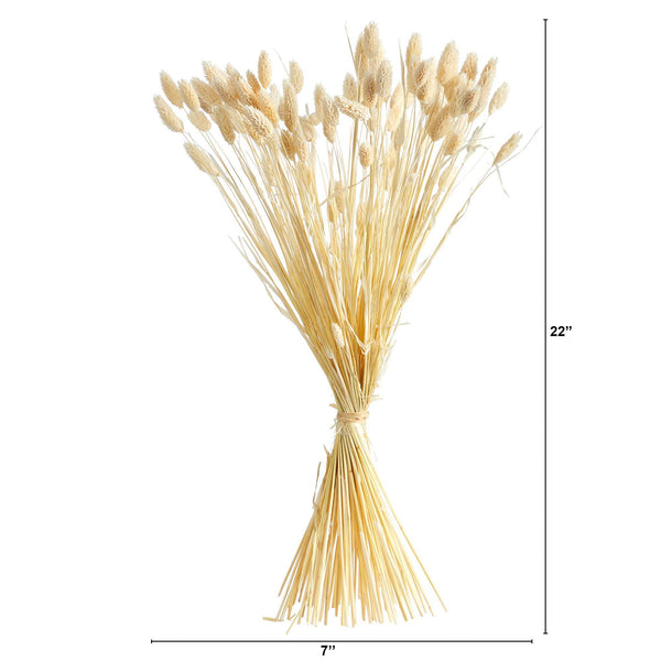 22” Dried Wheat Stalks Artificial Flower (Set of 2)