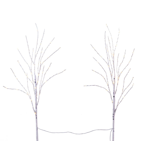 White Birch Branches, Glitter Branches