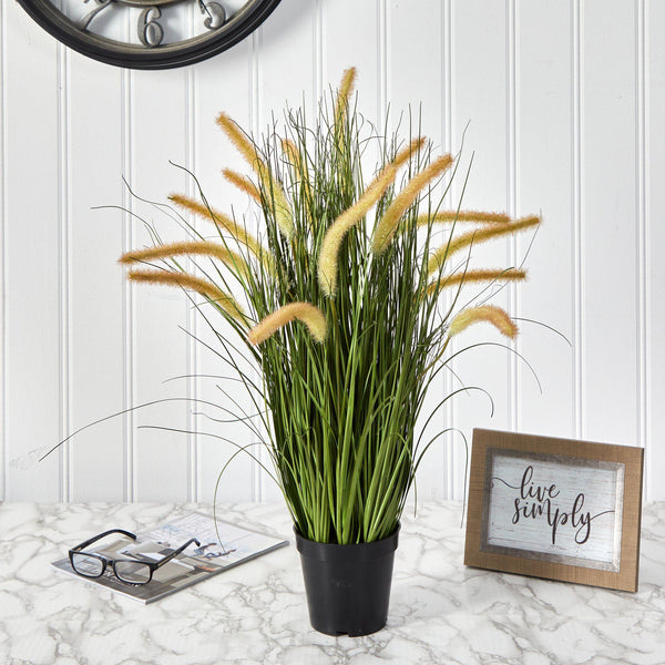 26” Onion Grass Artificial Plant