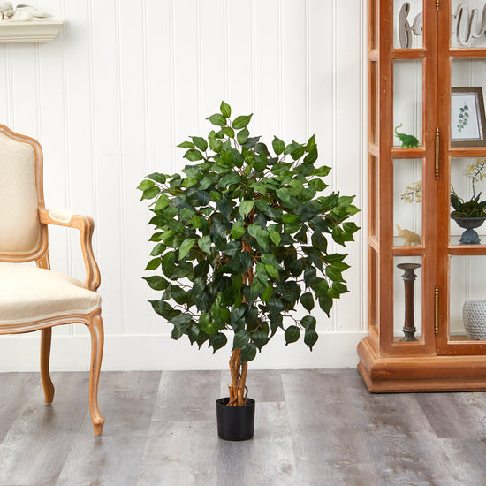 3' Ficus Silk Tree | Nearly Natural