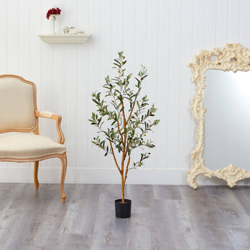 3.5’ Olive Artificial Tree | Nearly Natural