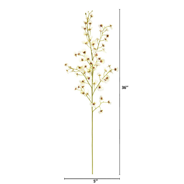 36” Oncidium Artificial Flower (Set of 4)