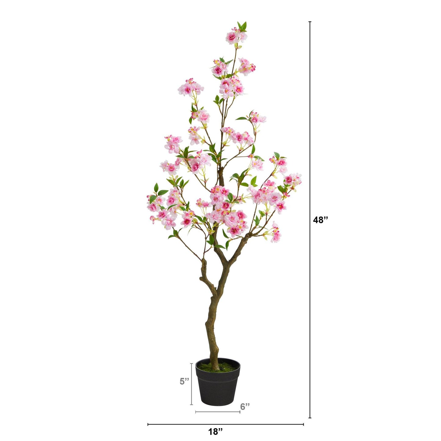 4’ Cherry Blossom Artificial Plant | Nearly Natural