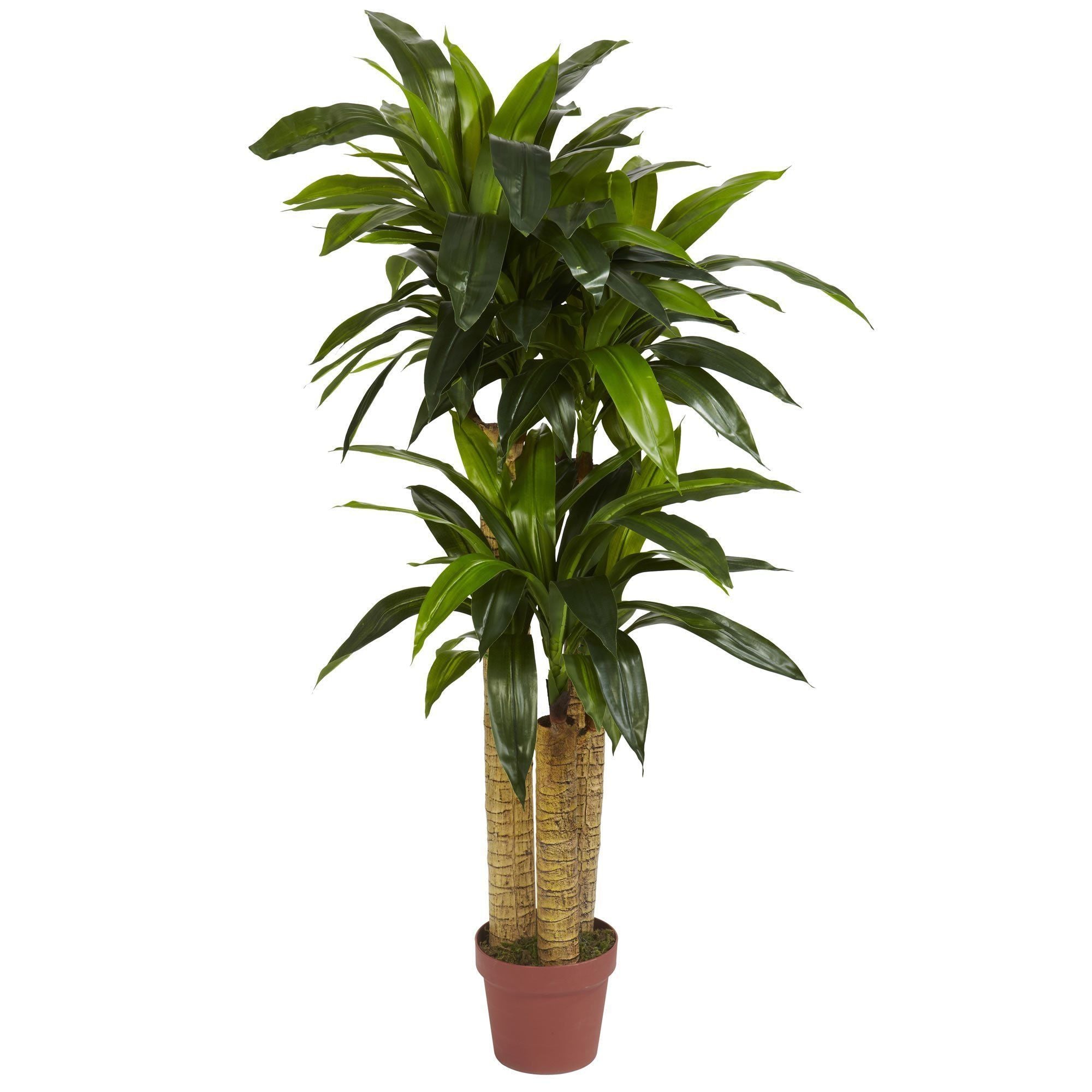 4' outlet Real Touch Corn Stalk Dracaena Artificial Plant,sdh