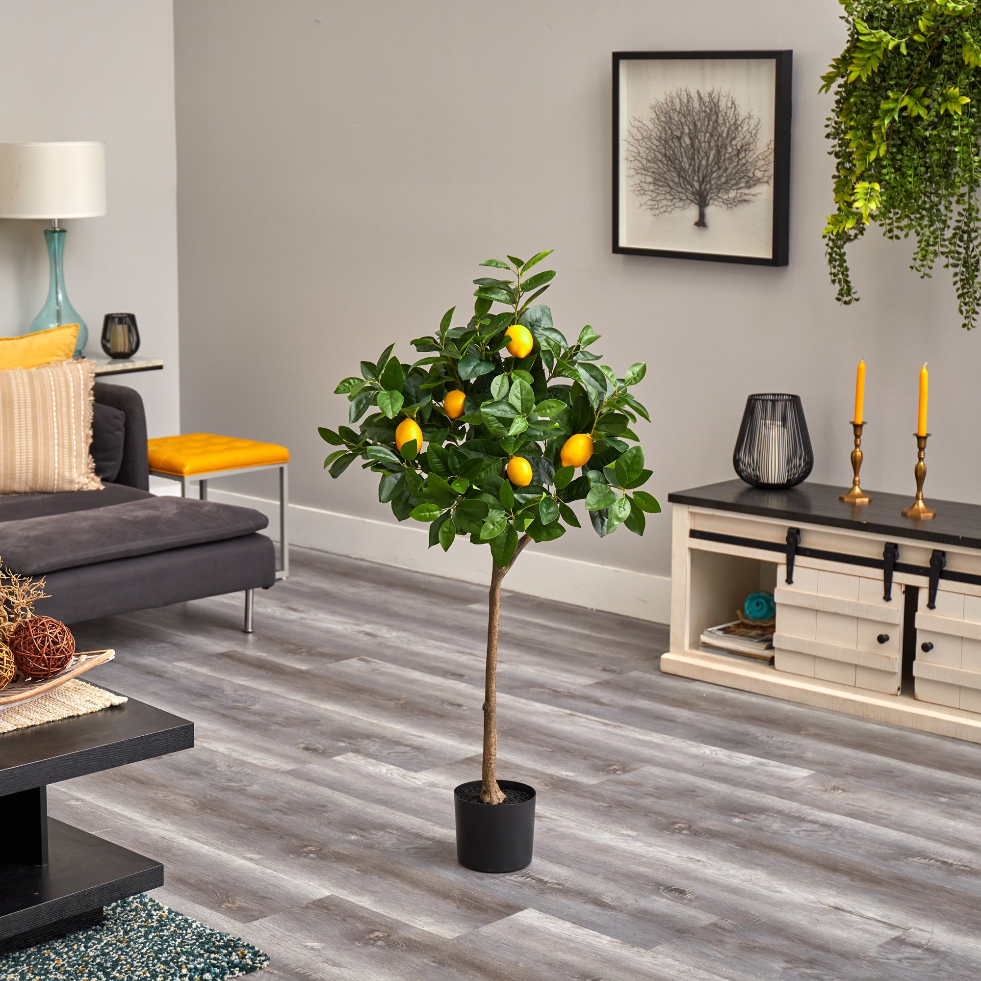 Faux lemon tree hotsell