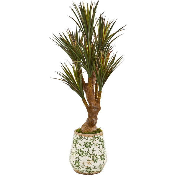 49” Yucca Artificial Tree in Planter (Indoor/Outdoor)