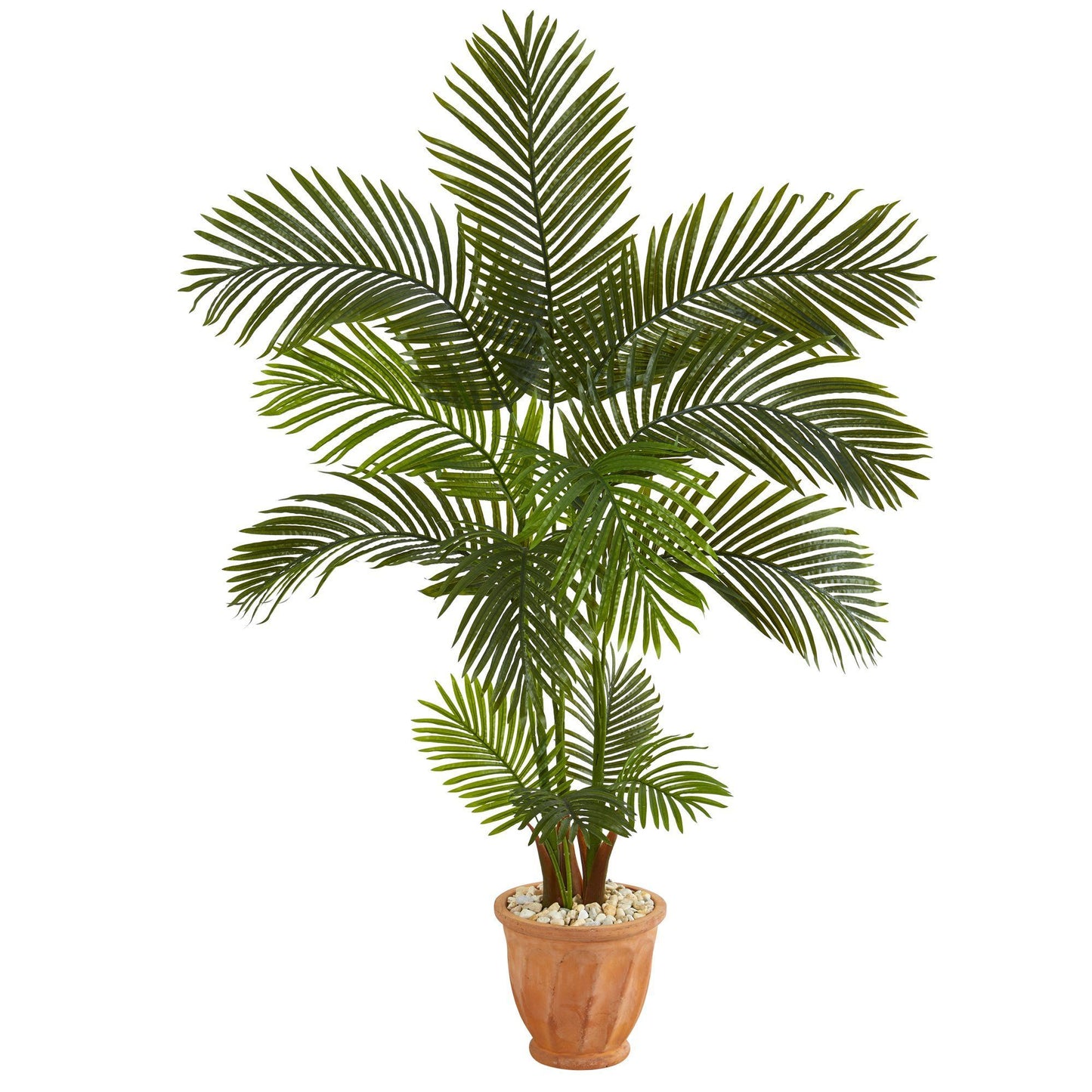 5’ Areca Palm Artificial Tree In Terra-cotta Planter 