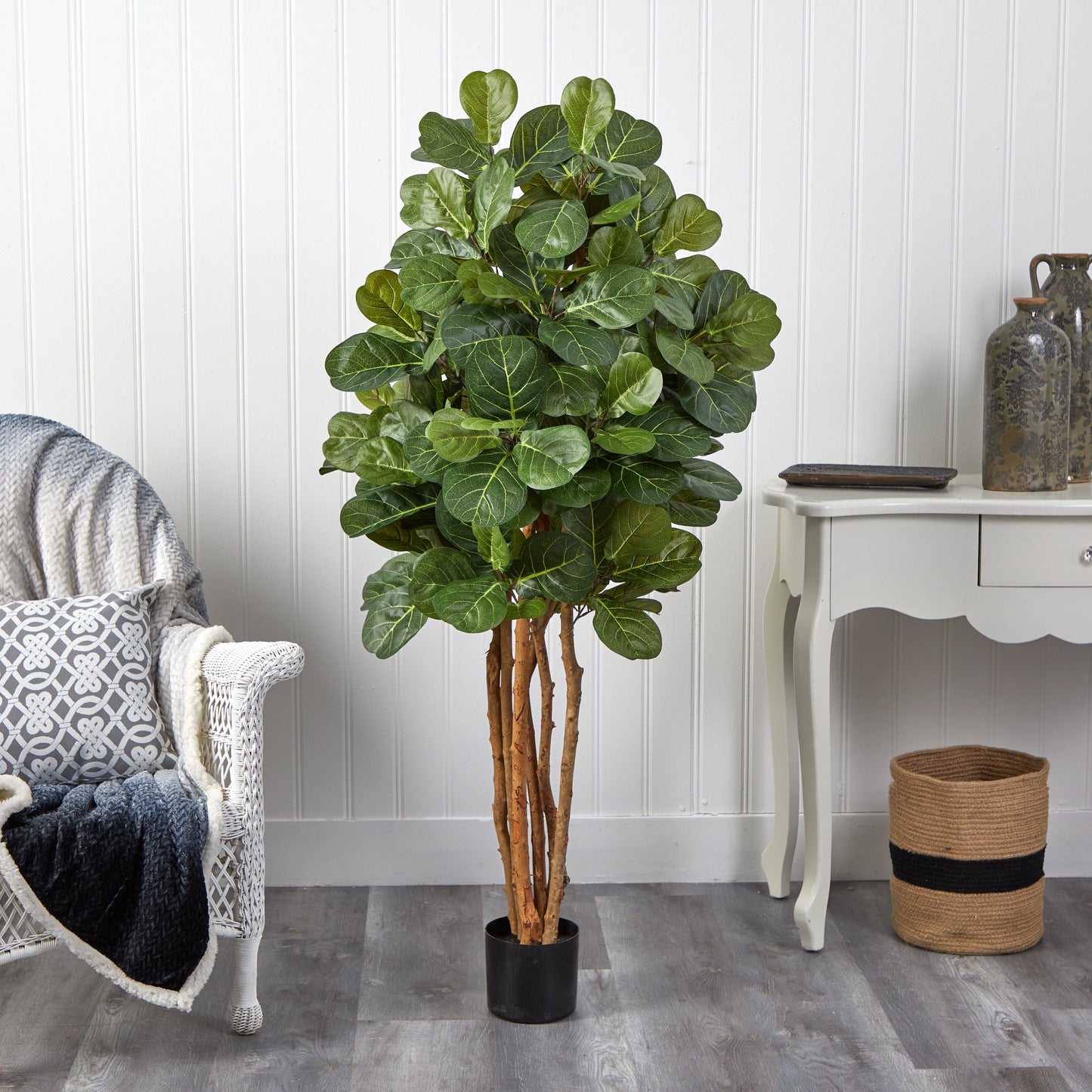 5’ Fiddle Leaf Fig Artificial Tree | Nearly Natural