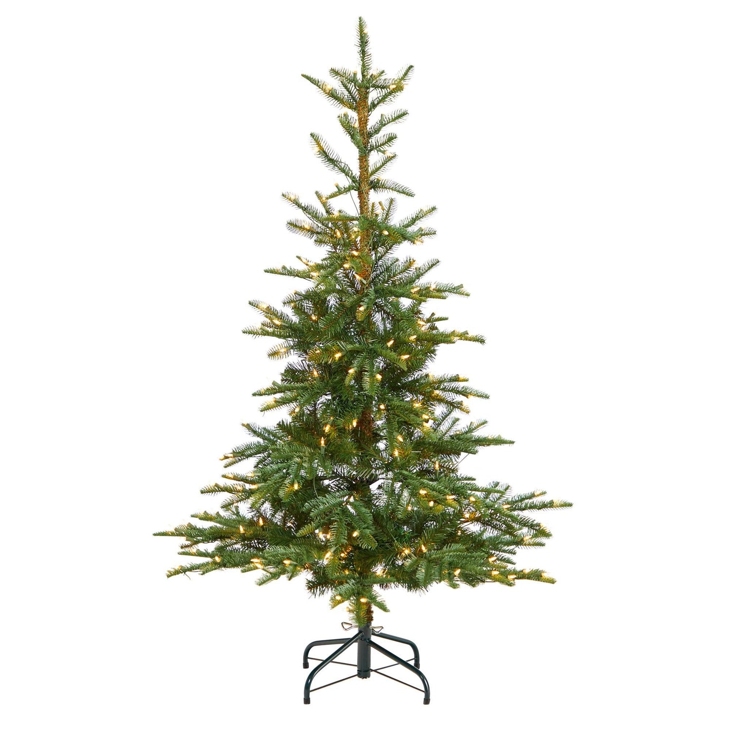 Irjat Green Fir Flocked/Frosted Christmas Tree The Holiday Aisle Size: 6