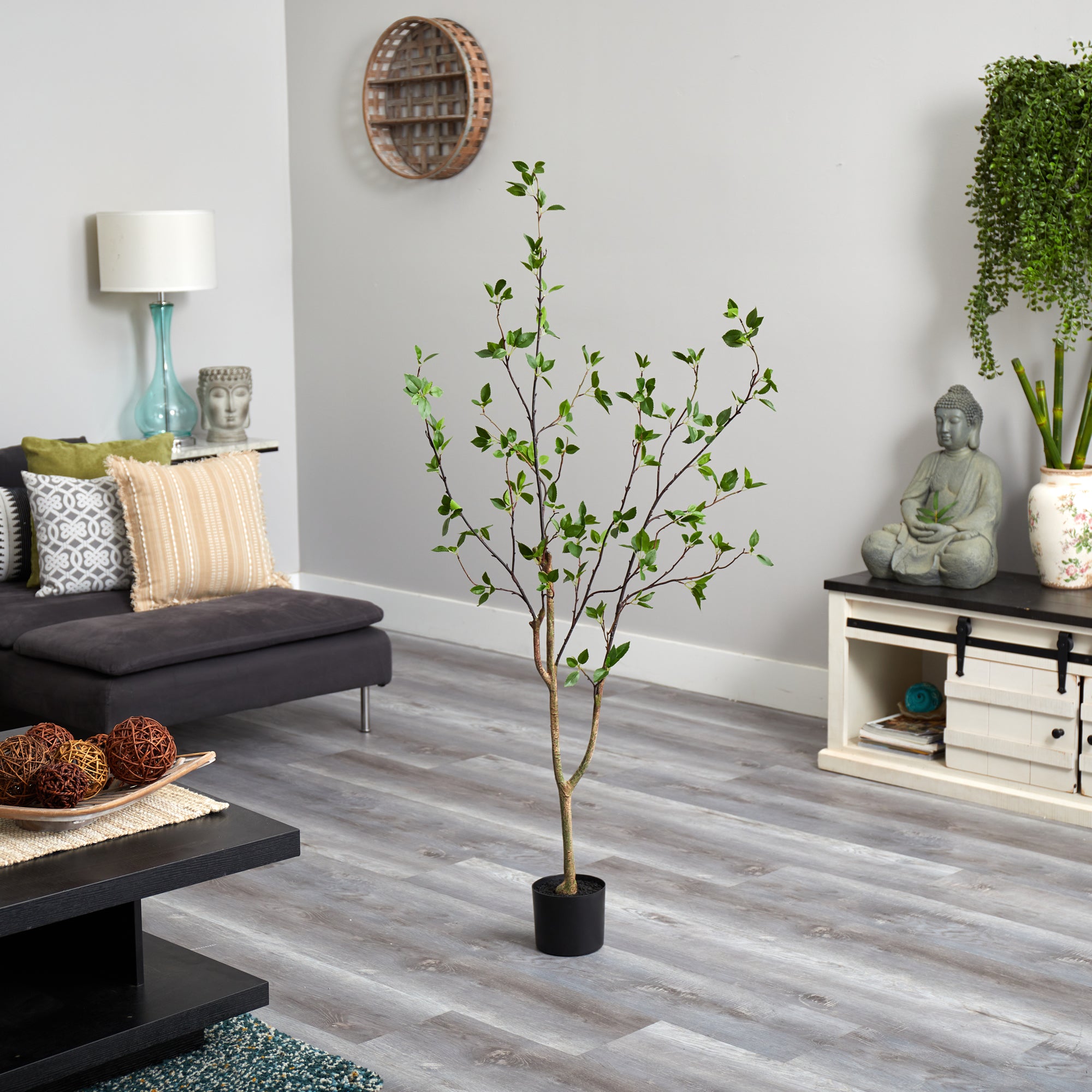 Artificial trees online for living room