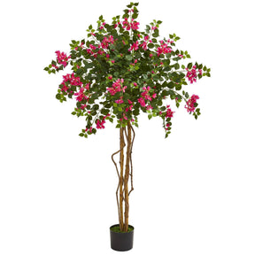 5.5’ Bougainvillea Artificial Tree | Nearly Natural