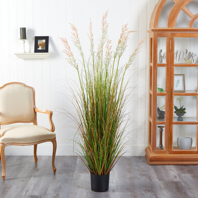 Silk Grass Plants | Fake Grass Plants | Fake Plants | Nearly Natural