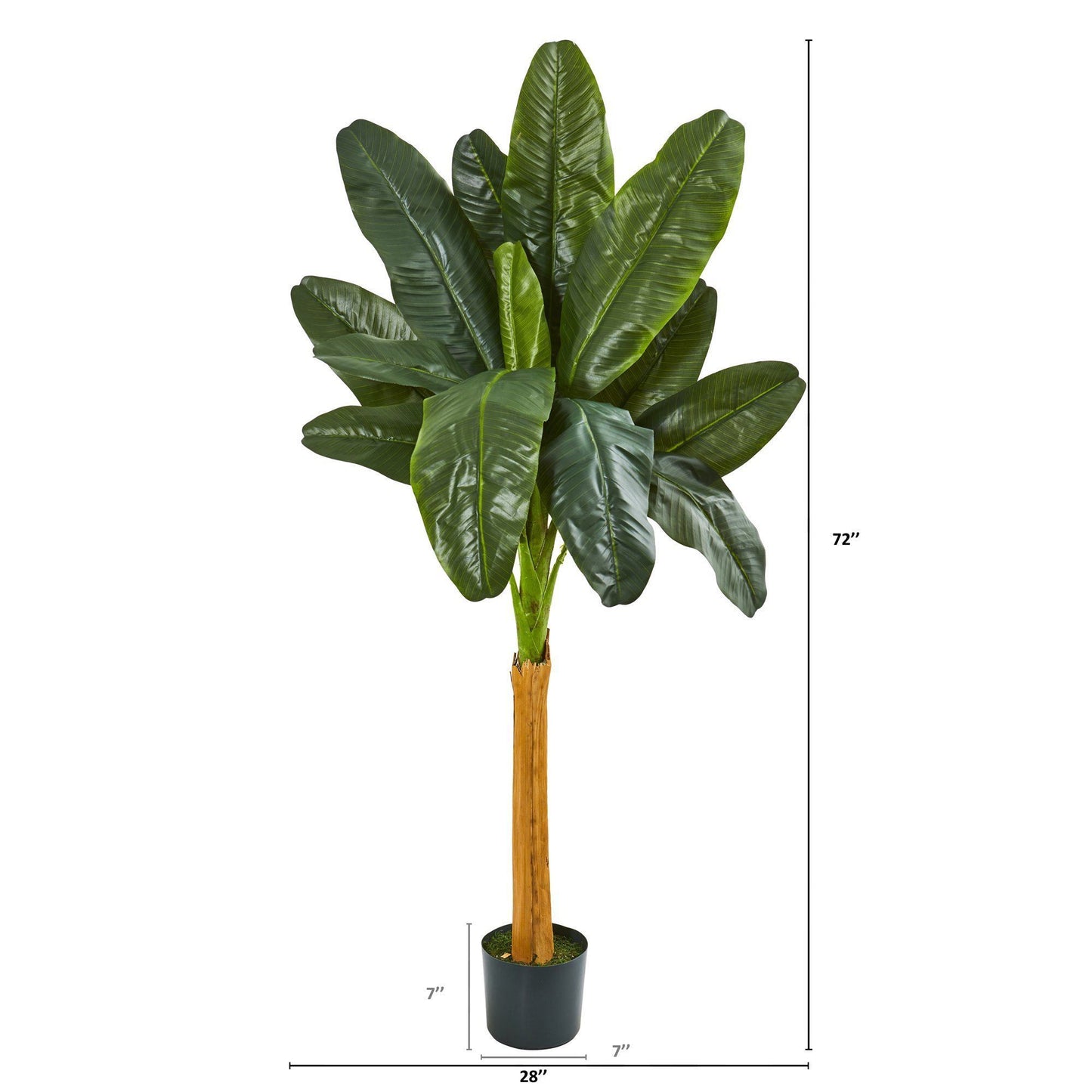 6’ Banana Artificial Tree | Nearly Natural