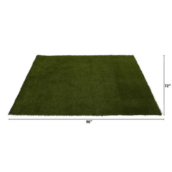 6’ x 8’ Professional Artificial Dark Grass Turf Carpet UV Resistant (Indoor/Outdoor)