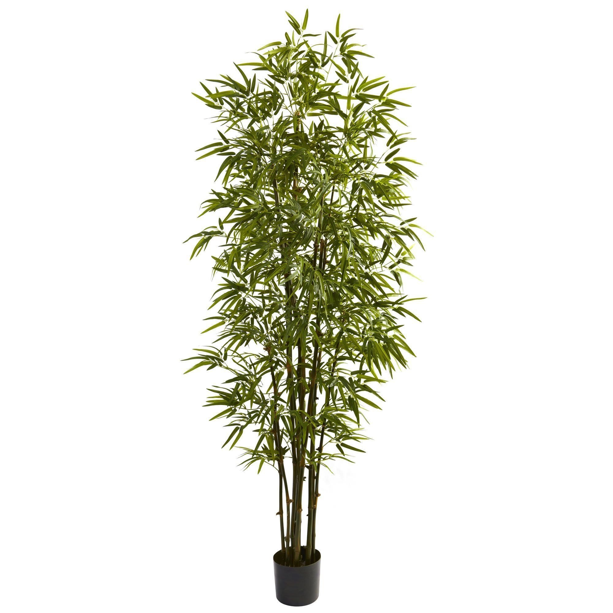 7’ Green Bamboo Tree | Nearly Natural