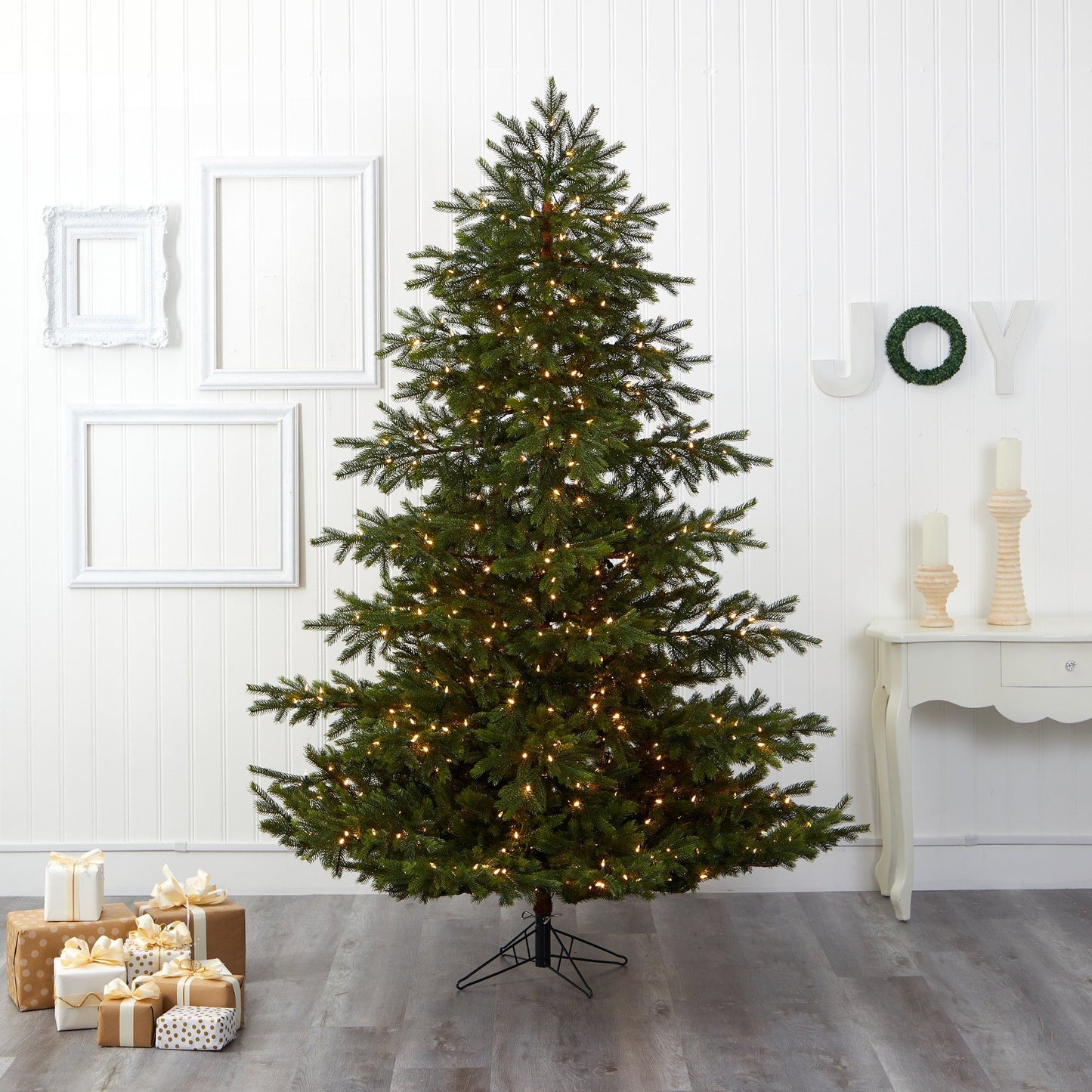 7.5' South Carolina Spruce Real Touch Artificial Christmas Tree with ...