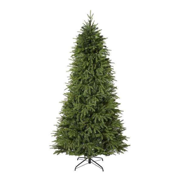 7.5’ Vancouver Fir “Natural Look” Artificial Christmas Tree with 600 ...